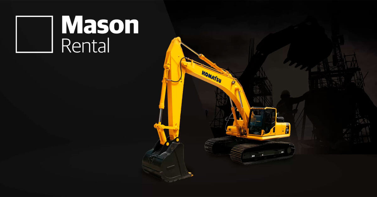 Aluguel de máquinas e equipamentos Mason Rental